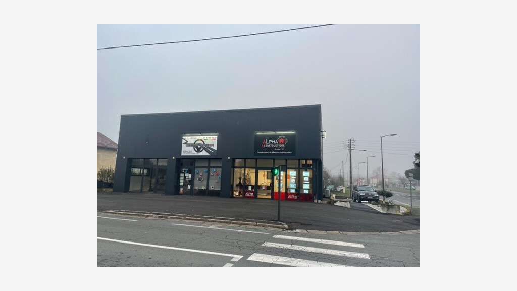 Vente murs commerciaux loués de 300m² à Bergerac