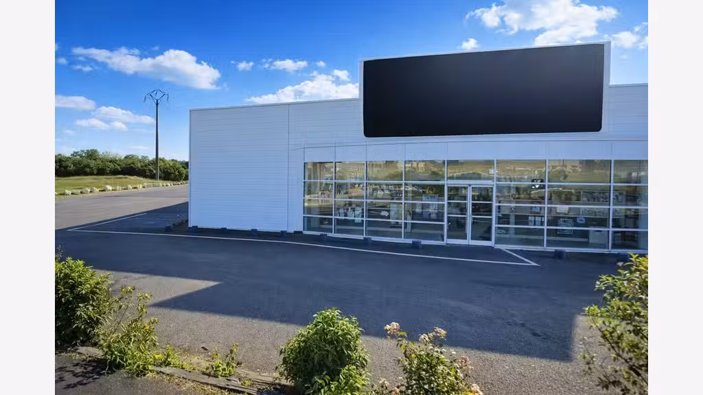Murs commerciaux loués à vendre à Migné-Auxances