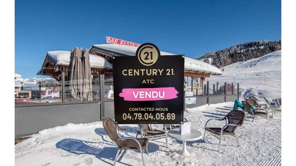 Vente murs chalet restaurant 90m² Espace Diamant