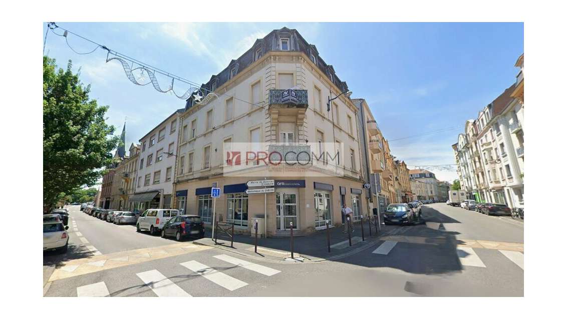 Murs commerciaux 180m² à vendre  Metz Sablon