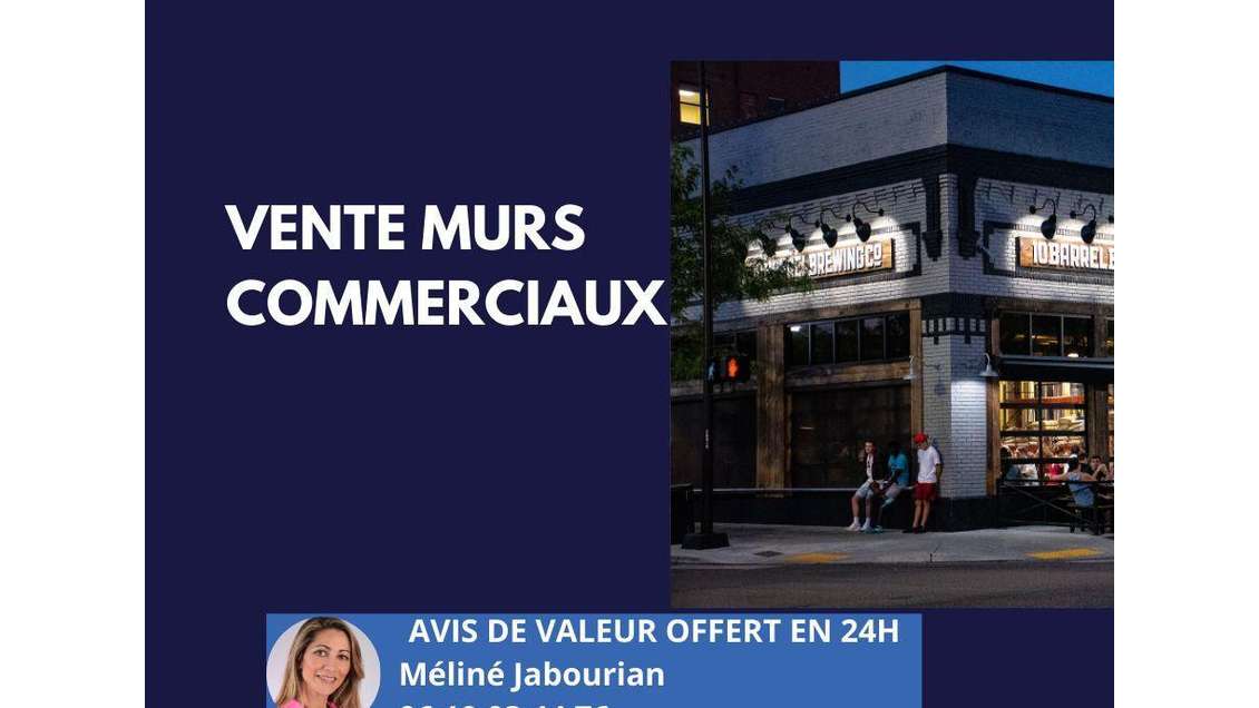 Vente murs commerciaux occupés 192m² à Fréjus 