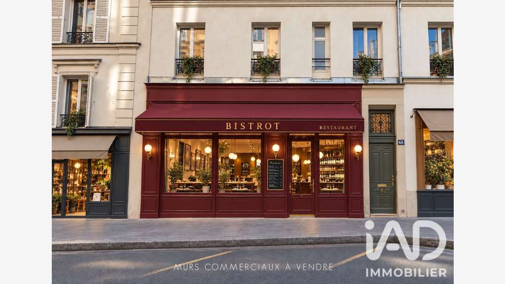 Vente murs commerciaux à Paris 18e Clignancourt