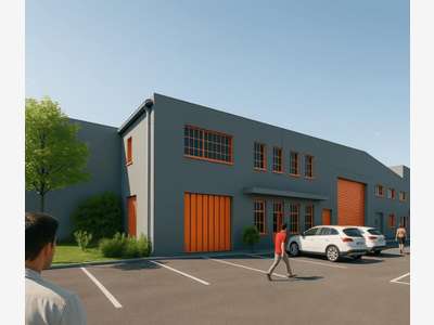 Vente murs de stockage & bureaux 159m² à Orange