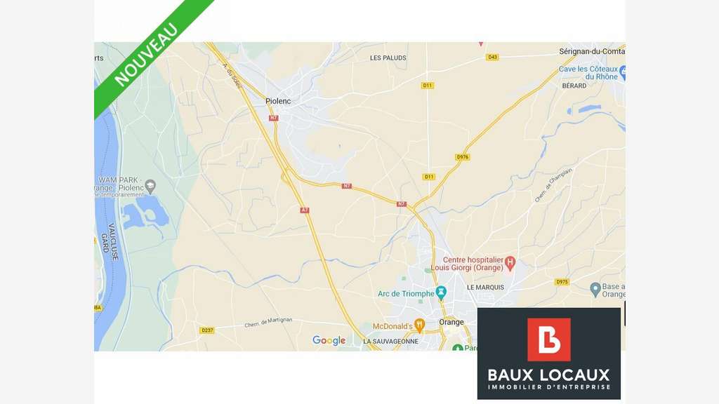 Local d'activité de 240m² à vendre Piolenc