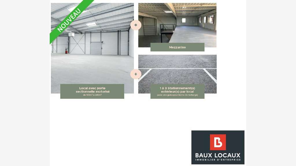 Local d'activité de 240m² à vendre Piolenc