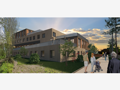 Programme neuf immeuble en construction à Brest