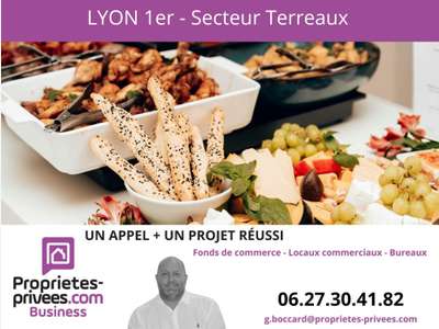 Cession de bail local atypique 27m² à Lyon 69001
