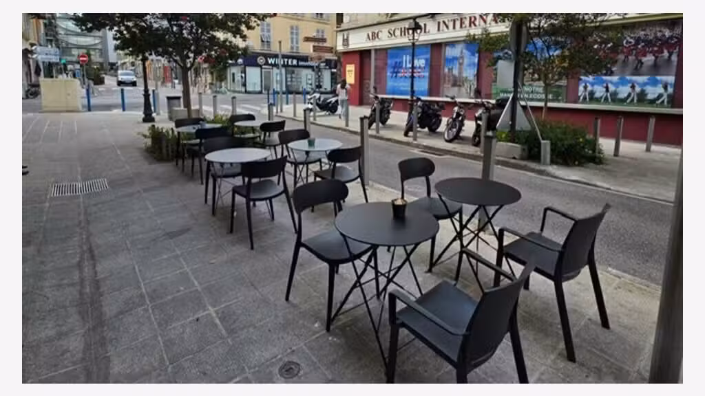 AV local restauration de 20m² au centre de Nice