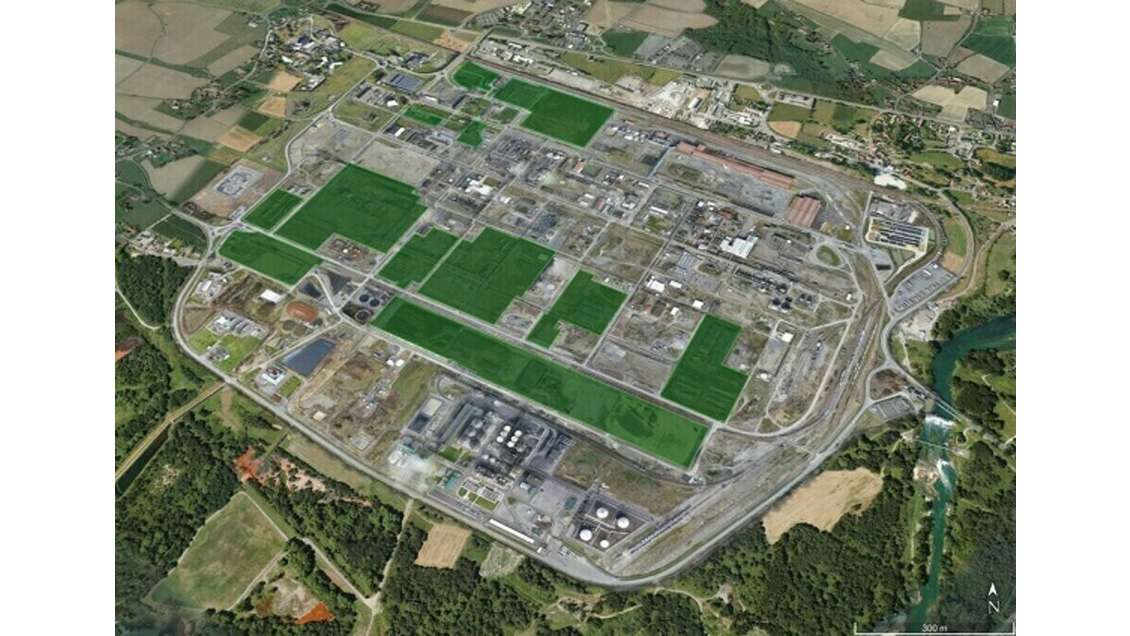 Terrain industriel à vendre à Lacq