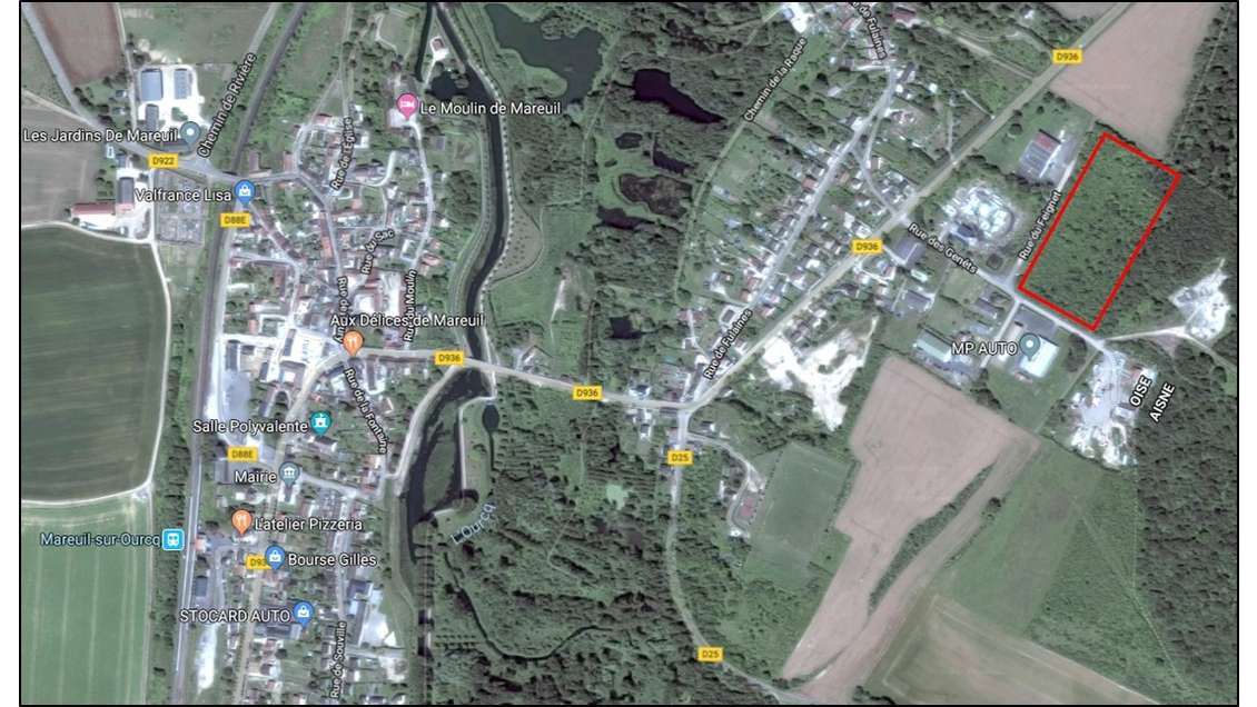 Terrain industriel à vendre à Mareuil-sur-Ourcq