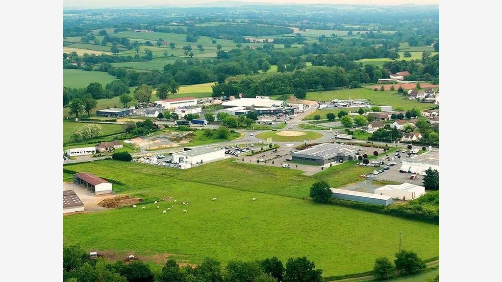 A vendre foncier de 7.4 ha à Bourbon Lancy