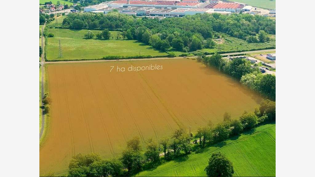 A vendre foncier de 7.4 ha à Bourbon Lancy