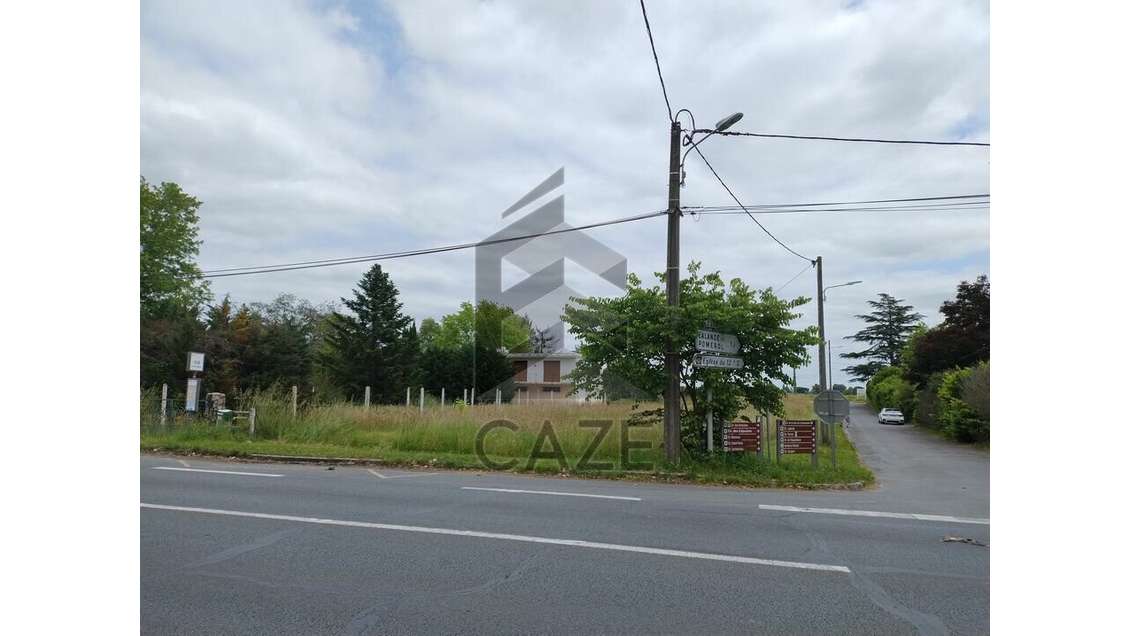Vente terrain 6066m² proche Libourne aux Billaux