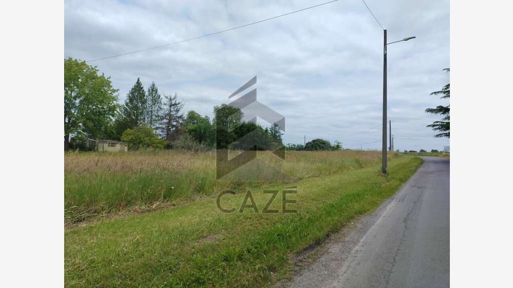 Vente terrain 6066m² proche Libourne aux Billaux