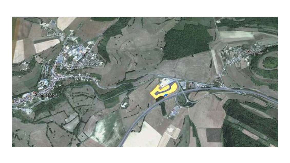 À vendre terrain 8759m² ZA La Belle Idée à Mesmont