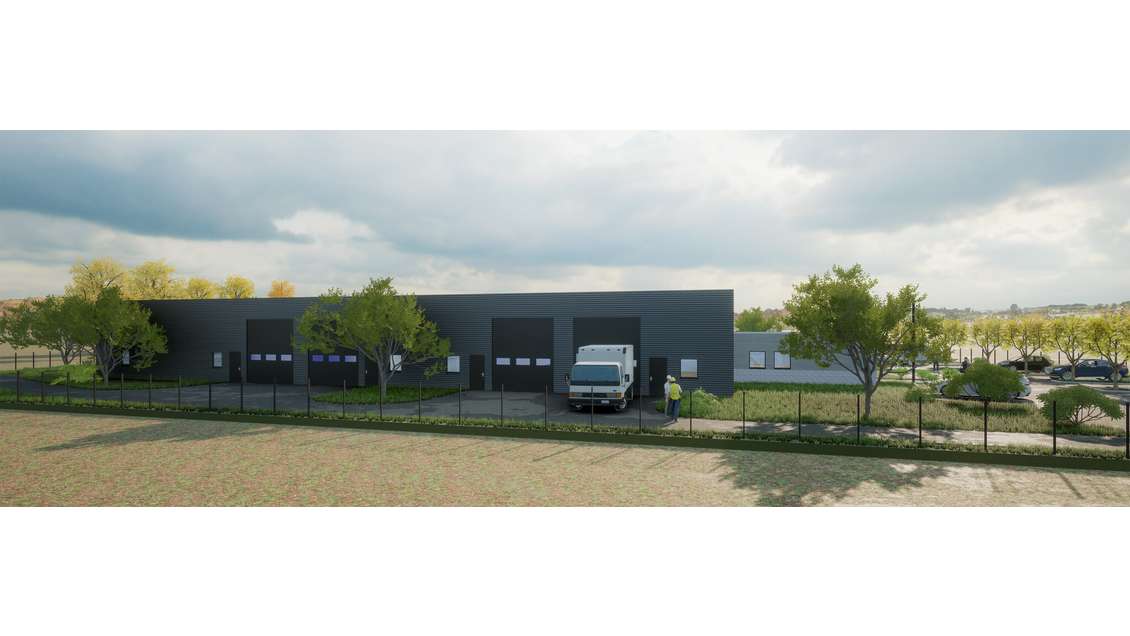 Vente terrain en zone d'activité à  Caen Sud