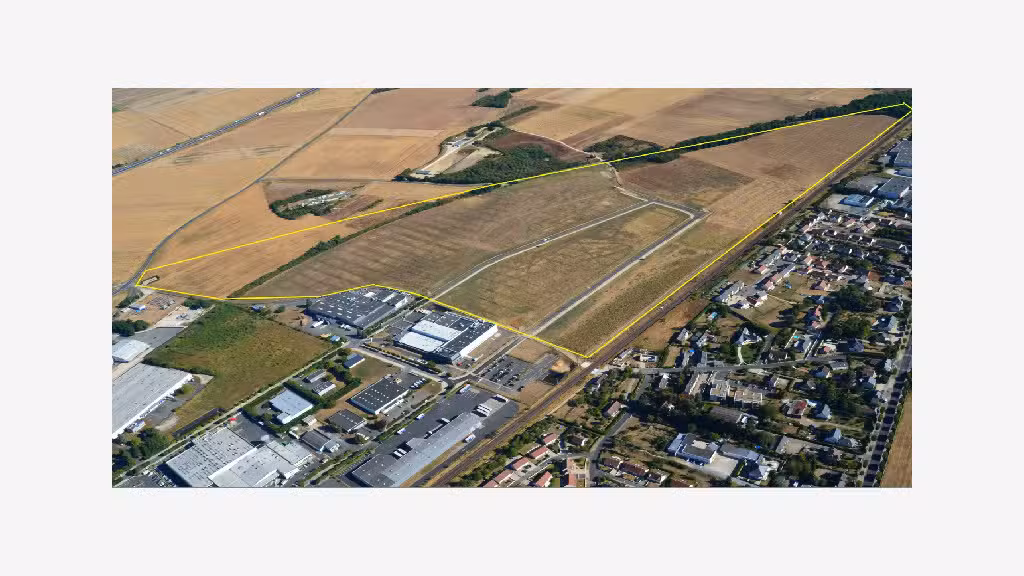 Terrains industriels à partir de 2000 m² à vendre 