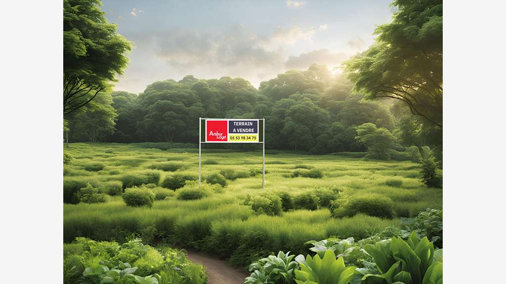 Terrain 5100m² à vendre à Calignac