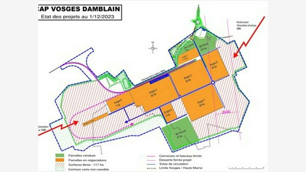 Terrain à vendre 1 350 000m² à Damblain (88)