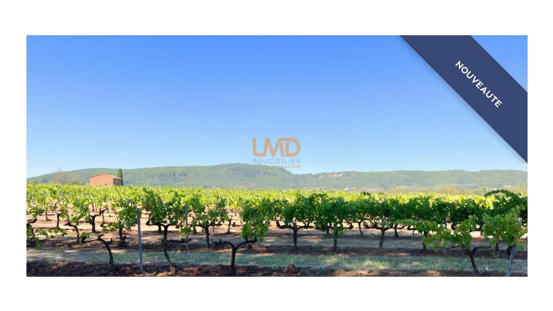 Domaine viticole en Provence avec 3 habitations