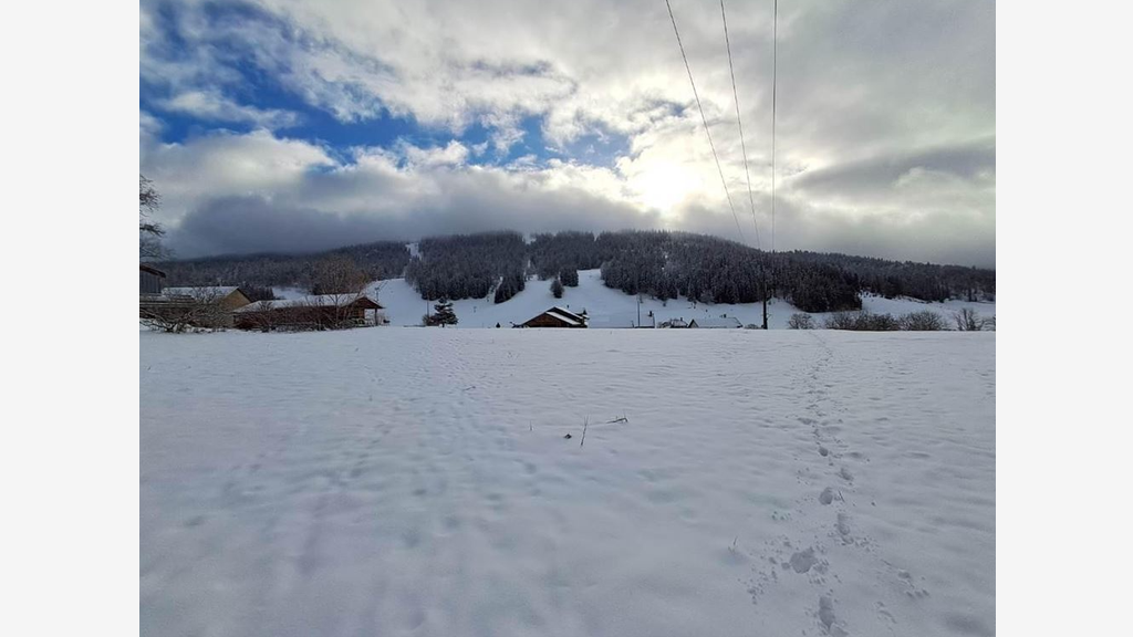 Vente terrain constructible de 2577m² à Lamoura