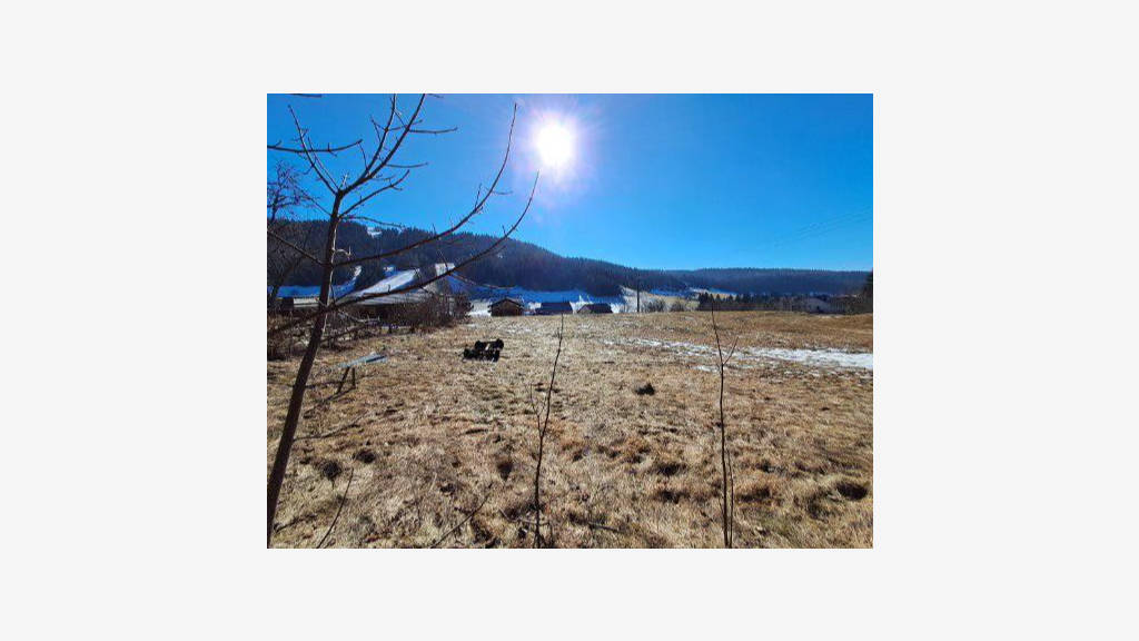 Vente terrain constructible de 2577m² à Lamoura