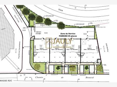 Terrain constructible 2101m² + Projet PC accepté