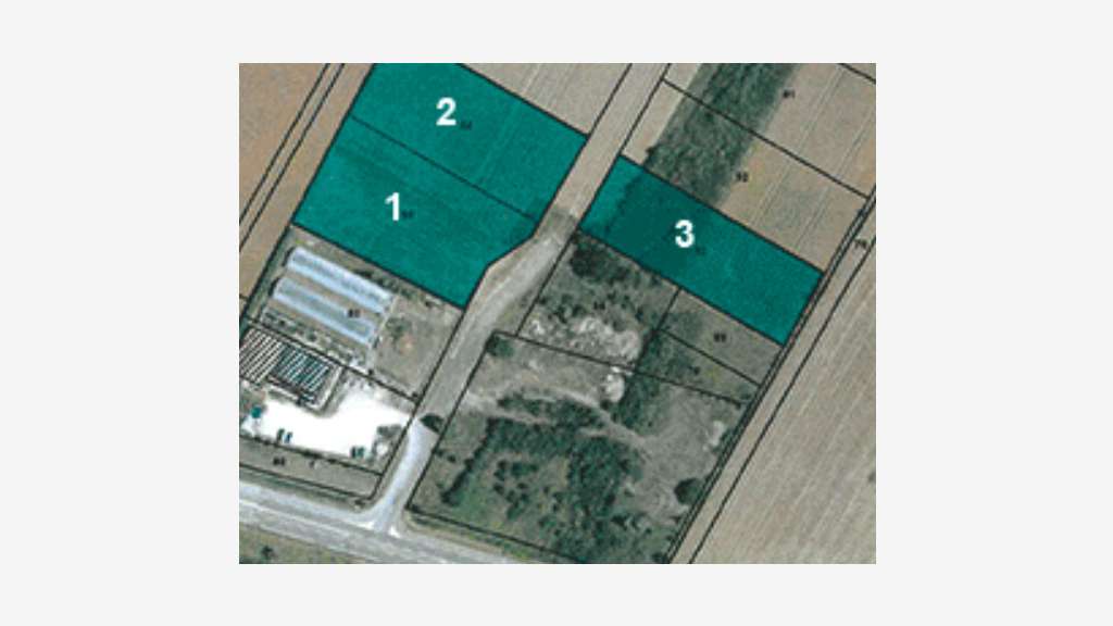 Vente terrains jusqu'à 3 140m² en zae à Percey