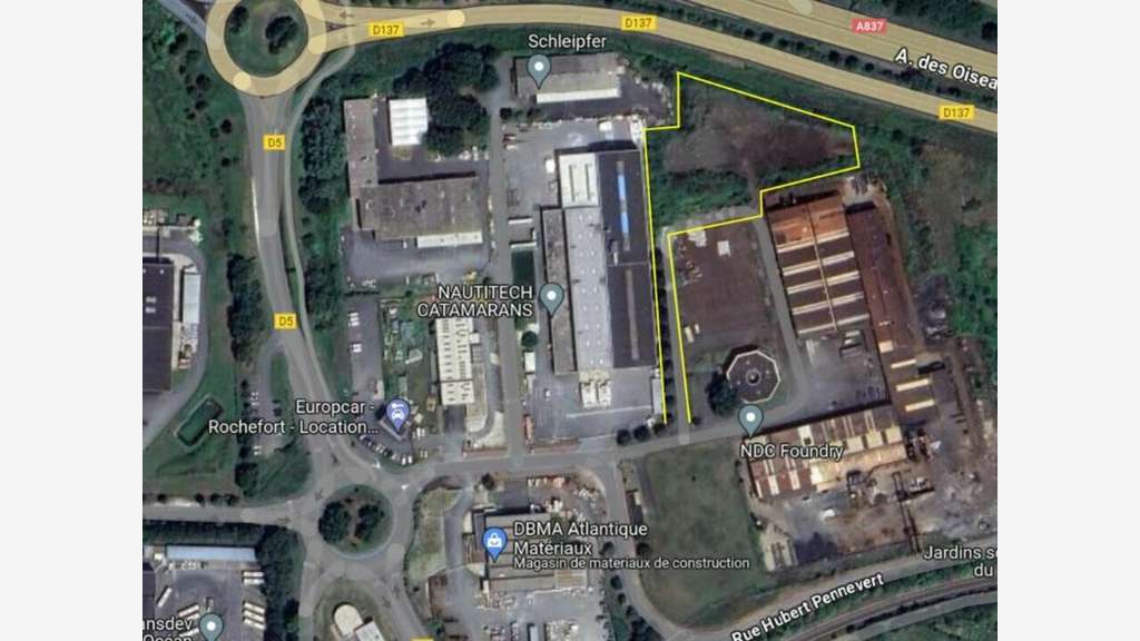 Terrains industriels à vendre à Rochefort (17)
