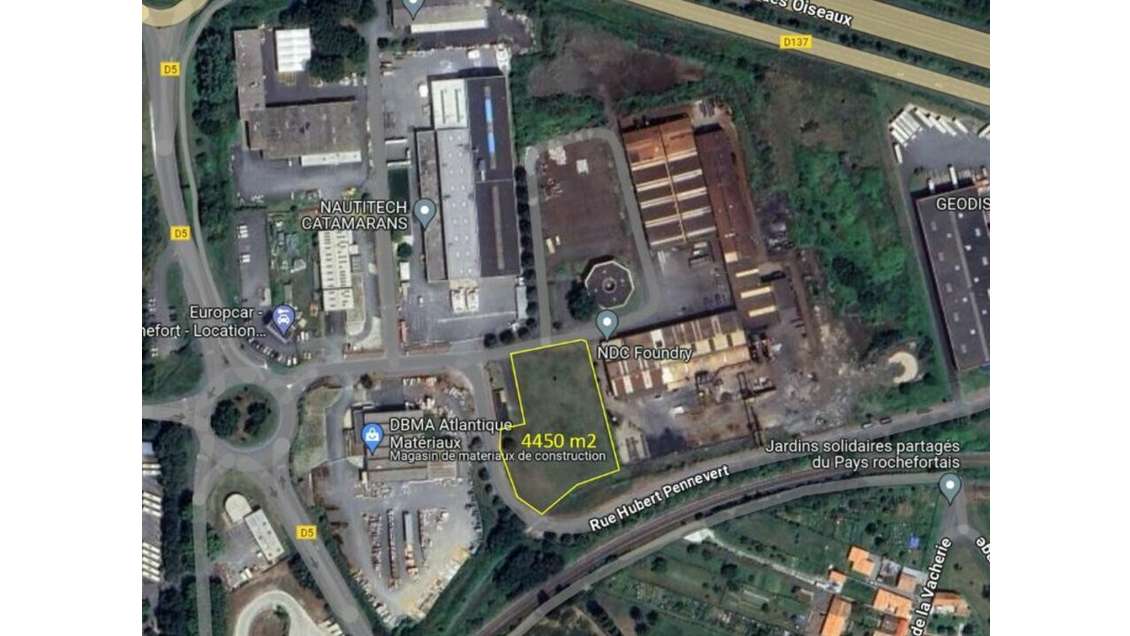 Terrains industriels à vendre à Rochefort (17)