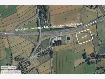À construire – terrain de 12 000 m² à Saint-