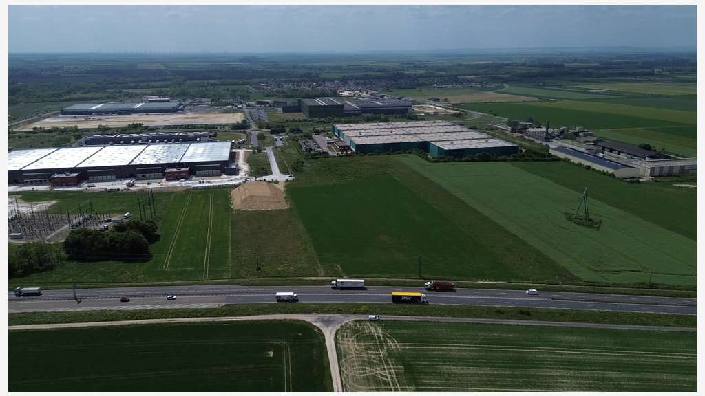 AV terrains industriels de 2 à 6,4 h Saint-Martin
