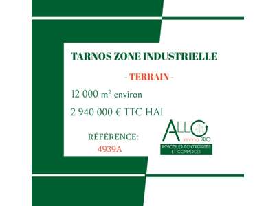 Vente Terrains industriels et agricoles à Tarnos