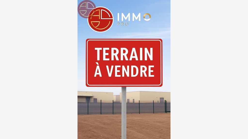 A vendre terrain viabilisé 2200m² à Grisolles