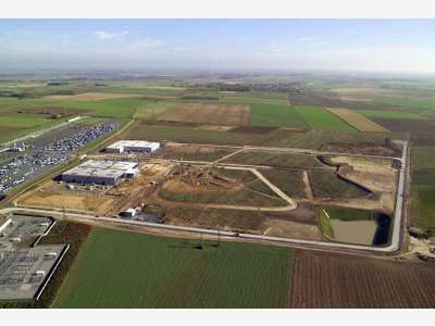 AV terrains industriels dans P.A. Hordain Hainaut