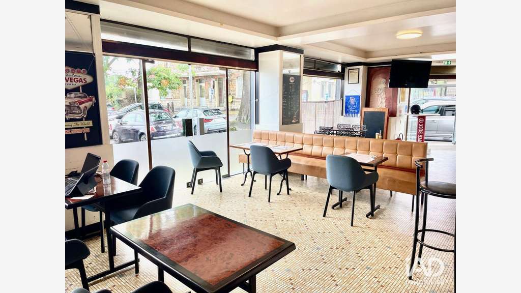 AV droit au bail bar restaurant 123m² à Villeneuve