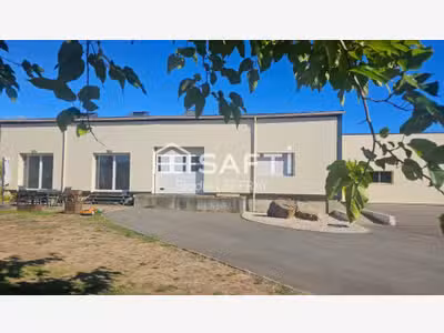 AV bâtiment d'activité 820m² mixte à Pontvallain