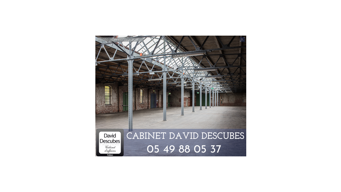 Vente local d'activité 300m² Poitiers Futuroscope