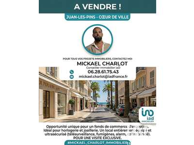 Cession droit au bail Locaux commerciaux - Boutiques à Antibes