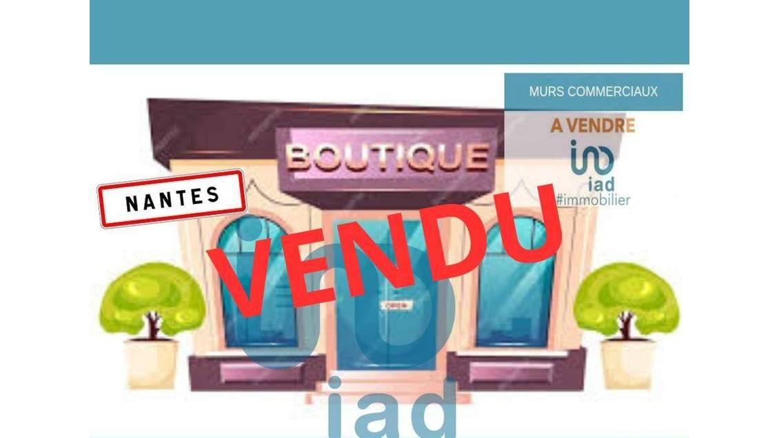 Vente local commercial 36m² à Nantes centre