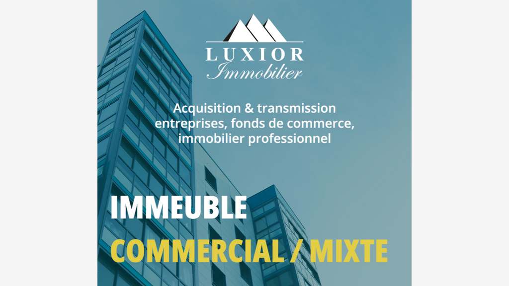 Vend immeuble mixte à réagencer 2500m² en Bretagne