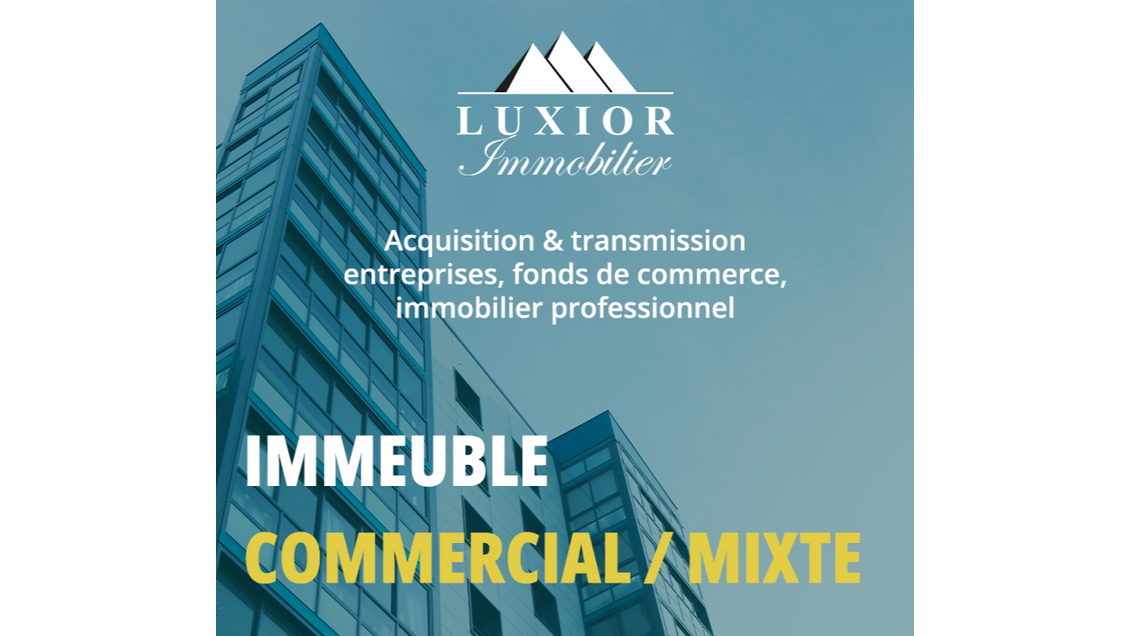 Vend immeuble mixte à réagencer 2500m² en Bretagne