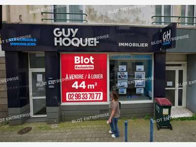 À vendre local bureaux de 44m² à Brest rive droite