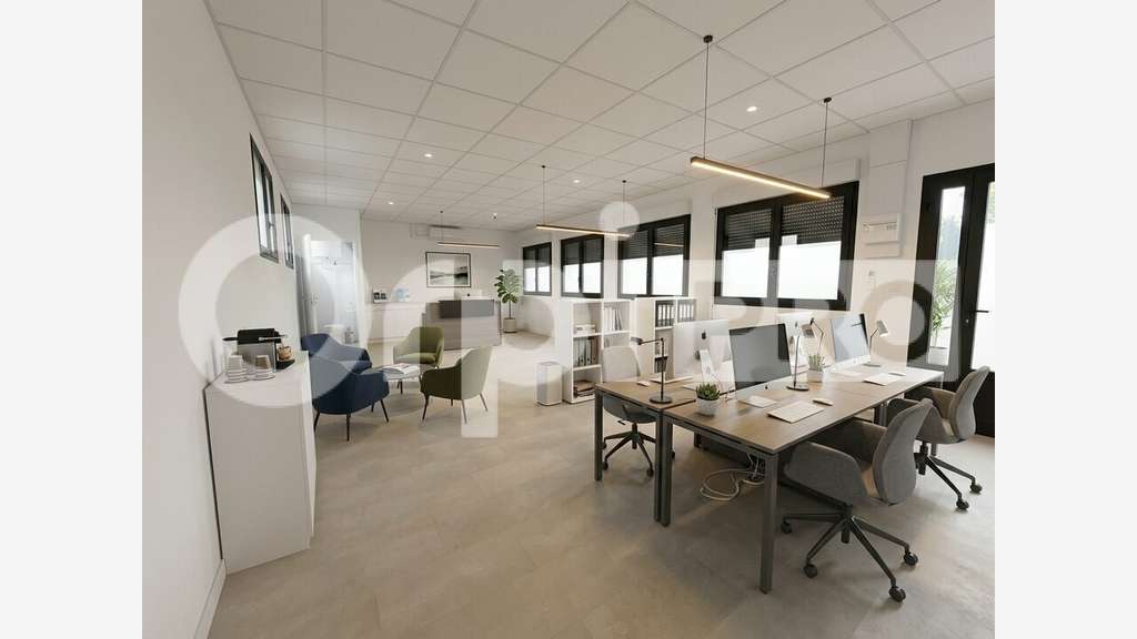 Vente bureaux clés en main de 90m² à Gleize