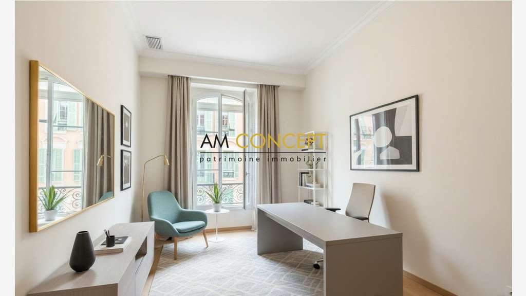 AV bureaux 150m² lumineux au coeur de Nice