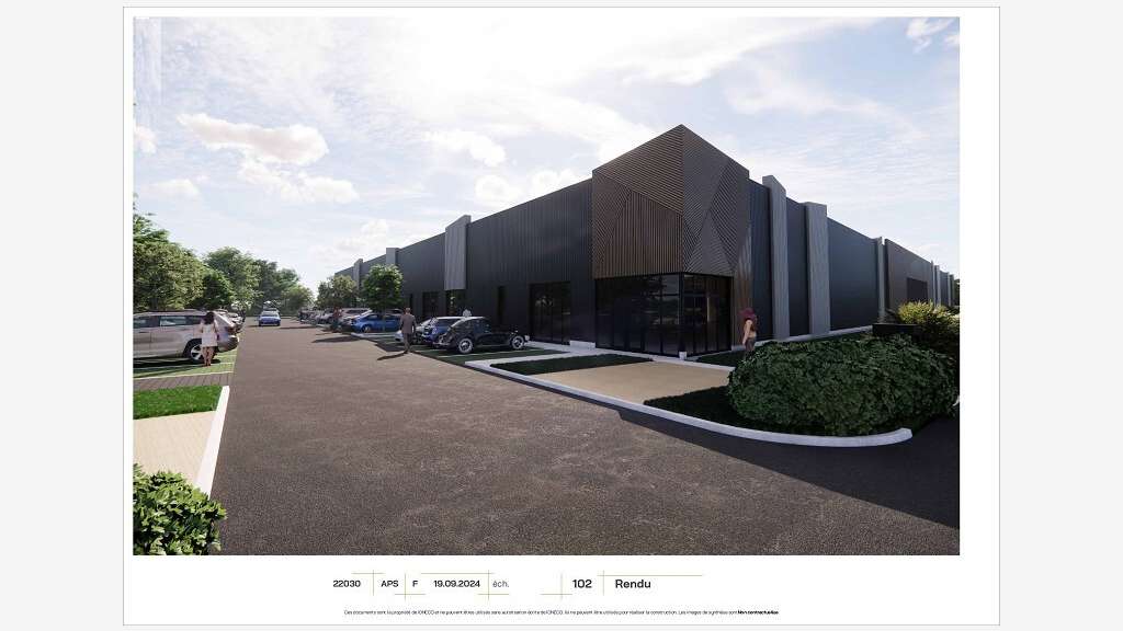 AV cellule d'activité 494m² St-Nazaire Zone Brais
