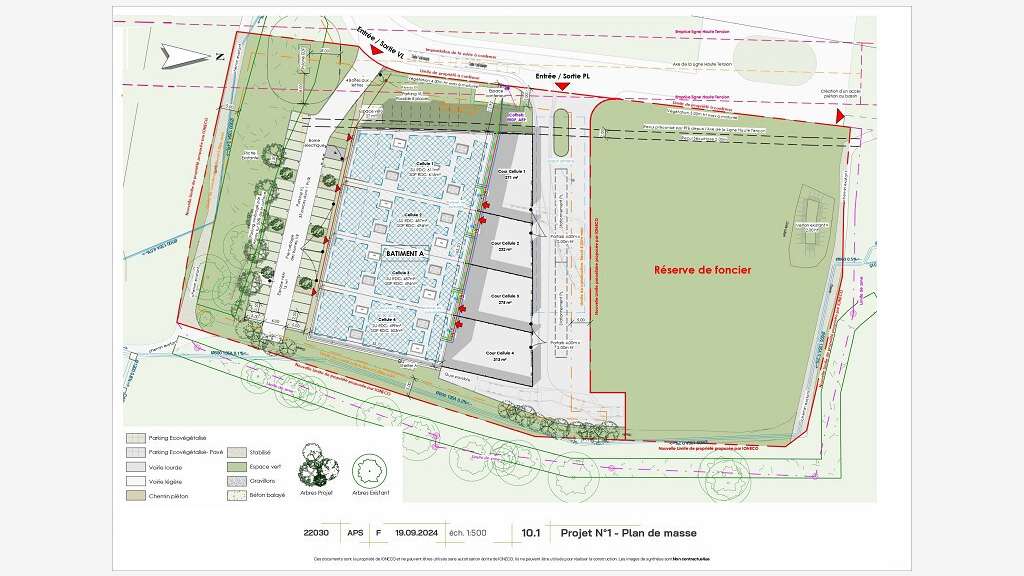 AV cellule d'activité 494m² St-Nazaire Zone Brais