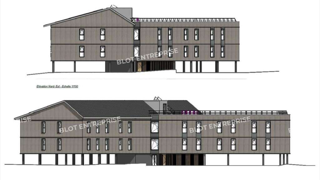 A vendre bureaux de 198m² en VEFA à Saint Nazaire
