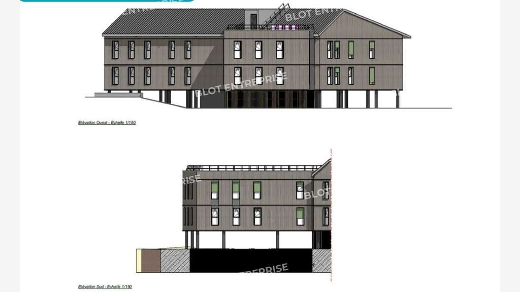 A vendre bureaux de 198m² en VEFA à Saint Nazaire