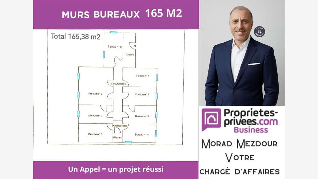 VILLENEUVE D'ASCQ -VENTE MURS PROFESSIONNELS ,